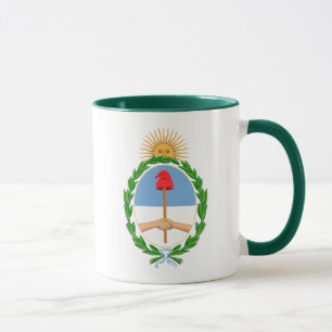 argentina ärmar mugg