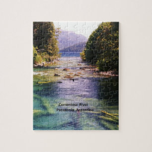 Argentina, bild i Patagonia picturesque-foto Pussel
