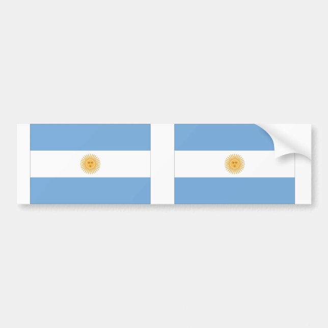 Argentina Bildekal (Framsidan)