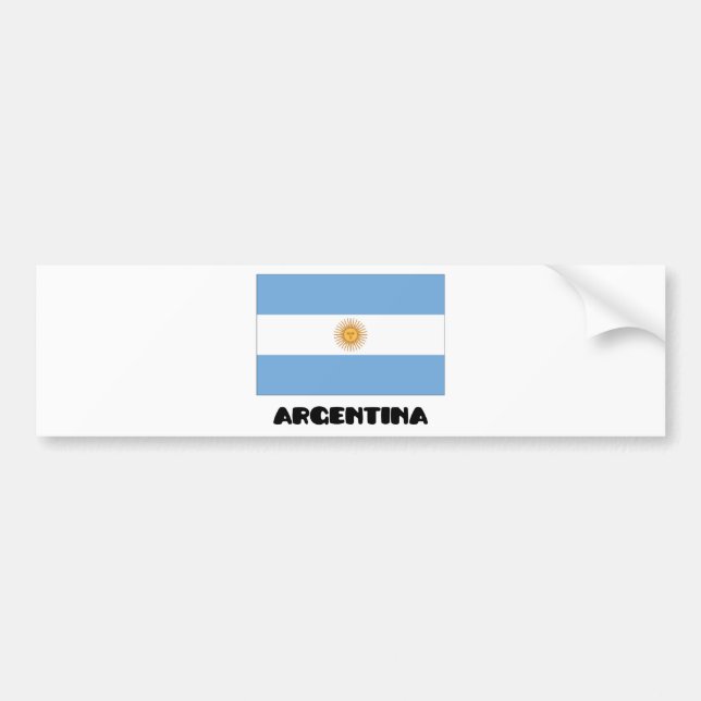 Argentina Bildekal (Framsidan)