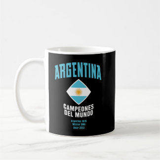 Argentina Campeones del Mundo 2023 Kaffemugg