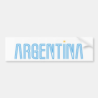 Argentina design! bildekal