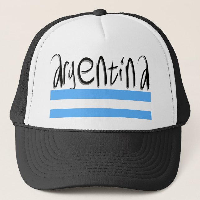 Argentina design! truckerkeps (Framsida)