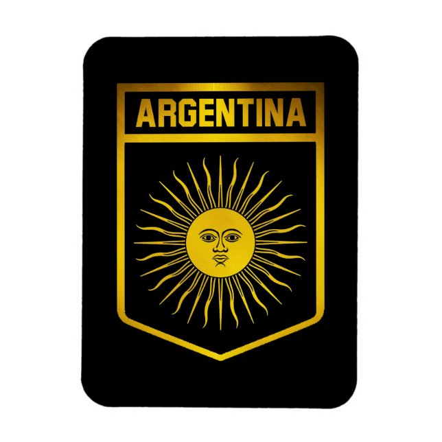 Argentina Emblem Magnet (Vertikal)