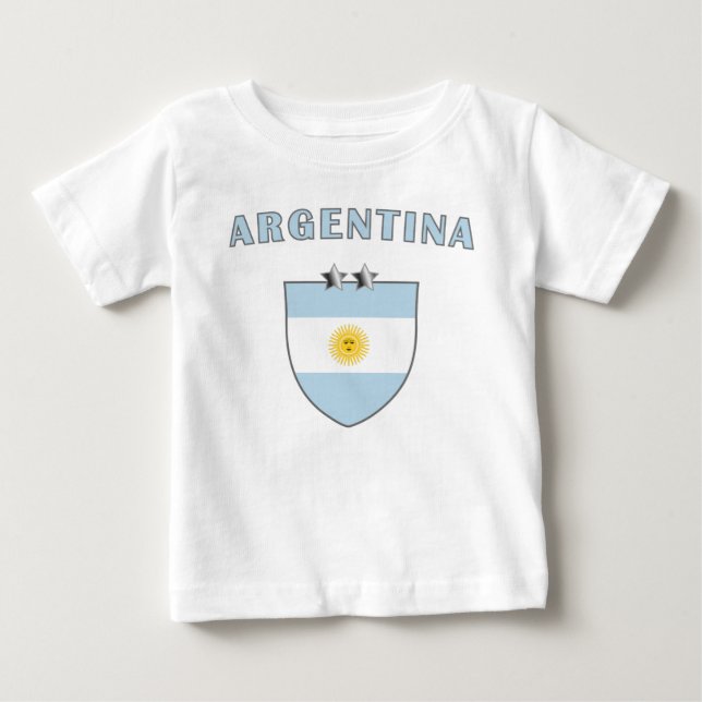 Argentina Emblemskjorta T-shirt (Framsida)