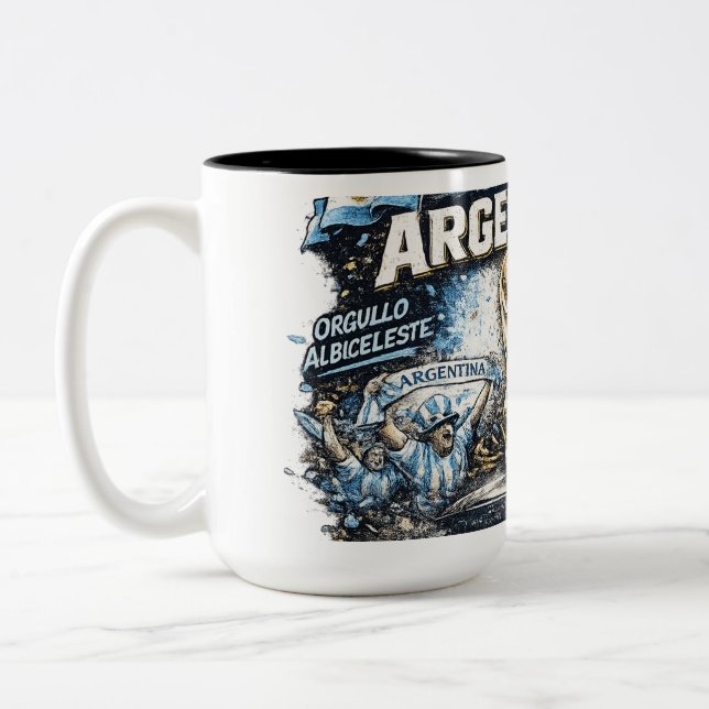 Argentina fan mugg (Vänster)