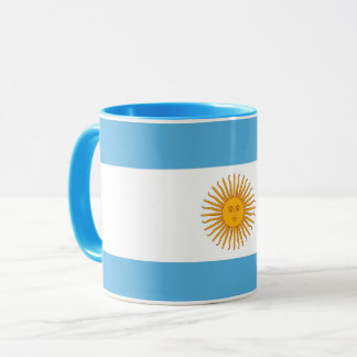 Argentina Flag Coffee Mug – Argentinian Decor Mugg