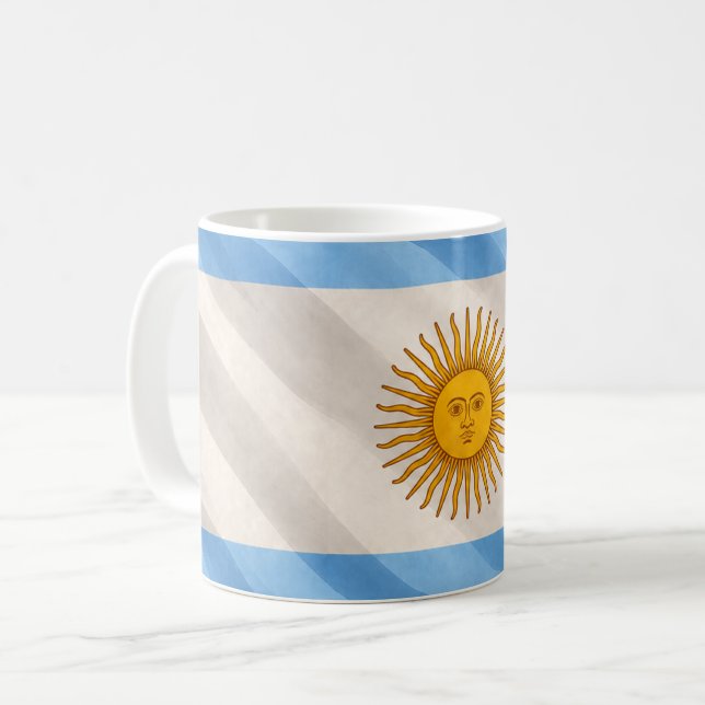 Argentina Flag Mug Kaffemugg (Framsida vänster)