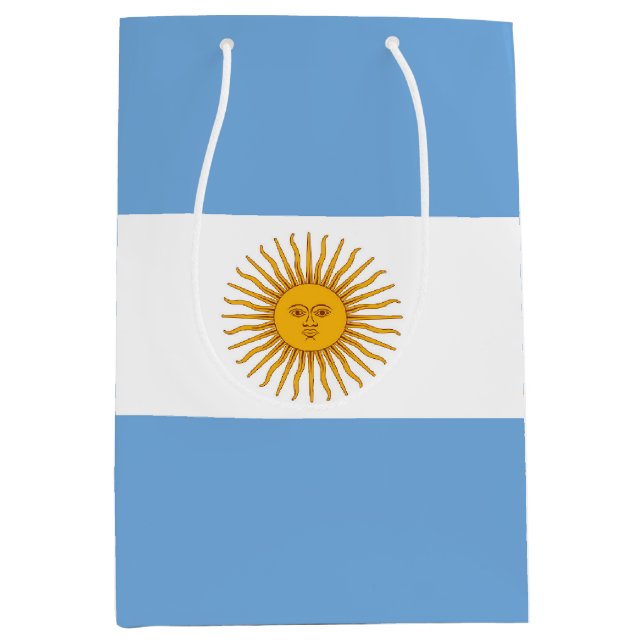 Argentina flagga (Framsidan)