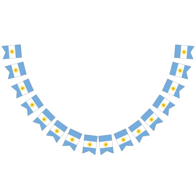 Argentina flagga (Alla)