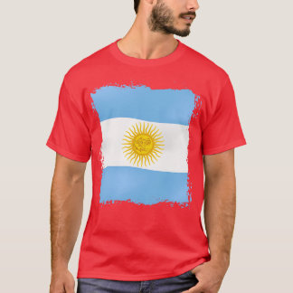 Argentina Flagga 1 T Shirt