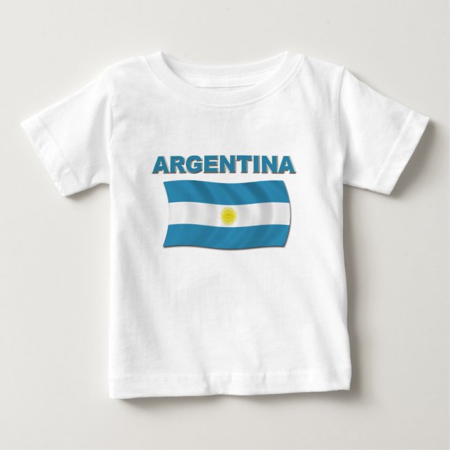 Argentina flagga 1 tröja (Framsida)