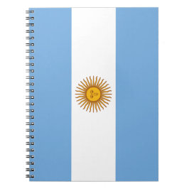 Argentina Flagga Anteckningsbok