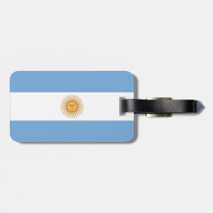 Argentina flagga bagagebricka