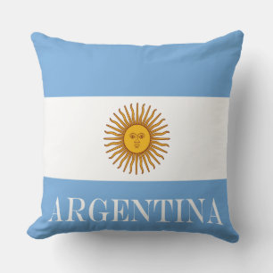 Argentina flagga Bandera De Argentina Kudde