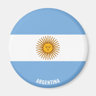 Argentina Flagga Charming Patriotic Magnet