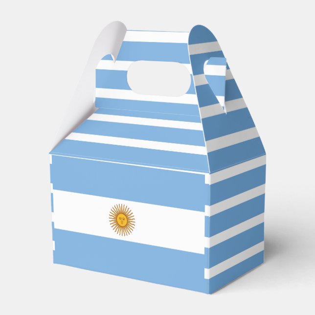 Argentina-flagga favoritruta presentaskar (Framsidan Sidan)