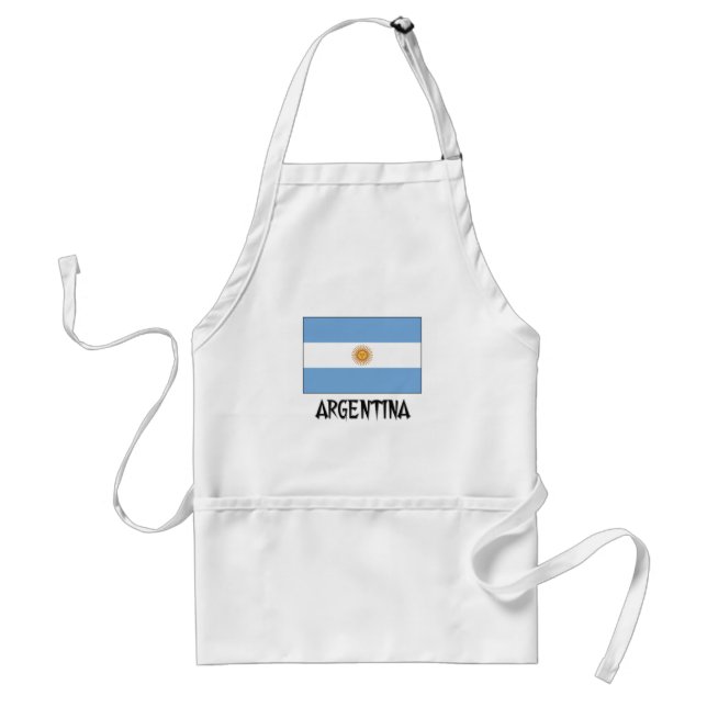 Argentina flagga förkläde (Framsidan)