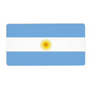 Argentina flagga fraktsedel