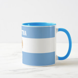 Argentina Flagga i maj - Favoritspelarnummer Mugg