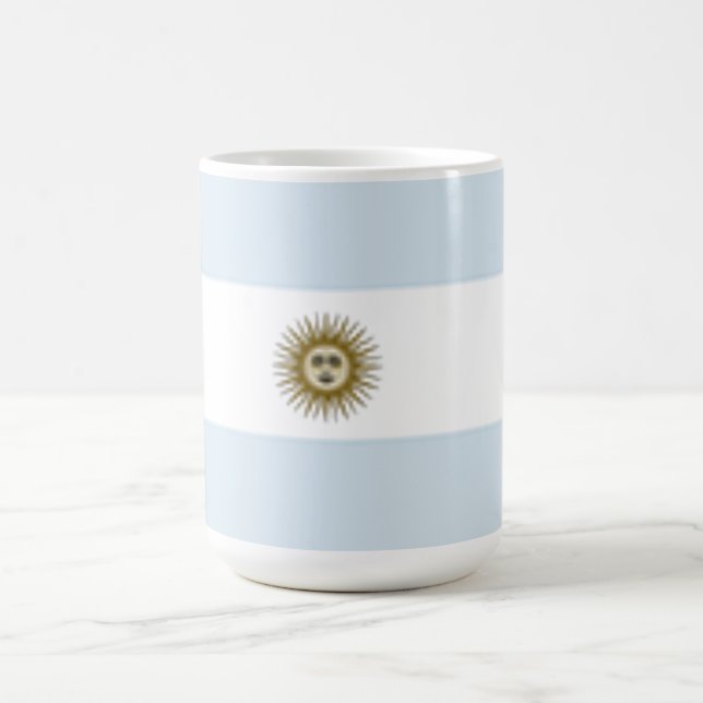 Argentina Flagga Kaffemugg (Center)