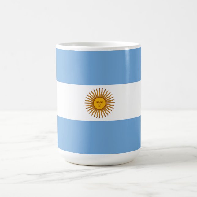 Argentina Flagga Kaffemugg (Center)