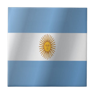 Argentina flagga kakelplatta