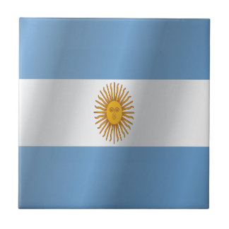 Argentina flagga kakelplatta
