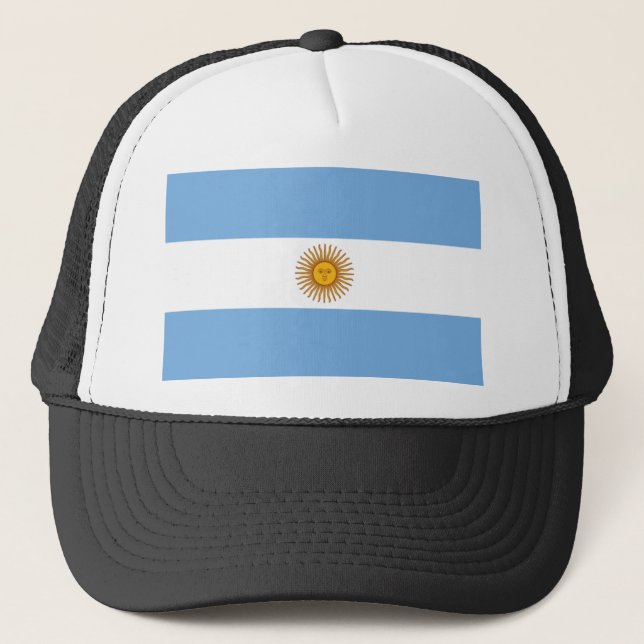 Argentina Flagga Keps (Framsida)