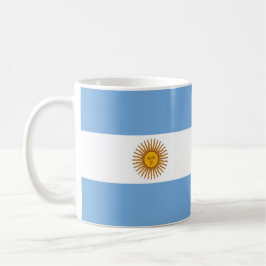 Argentina Flagga keramisk Mugg