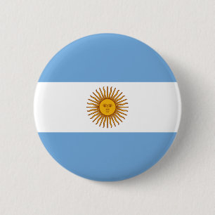 Argentina-Flagga, knapp