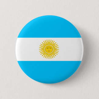 Argentina flagga knapp