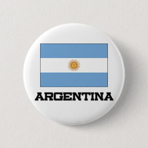 Argentina flagga knapp