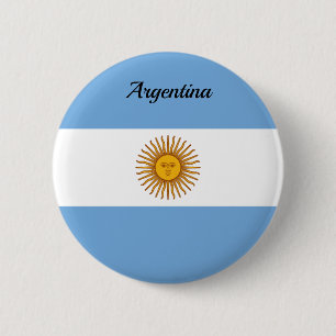 Argentina-Flagga-knapp Knapp