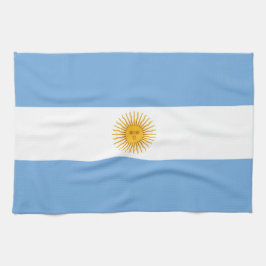 Argentina flagga kökshandduk