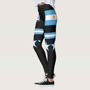 Argentina-Flagga Leggings