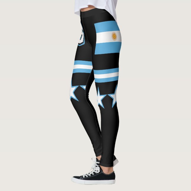 Argentina-Flagga Leggings (Vänster)