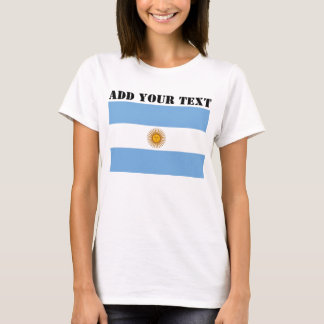 Argentina Flagga mästerskap Fotboll T Shirt