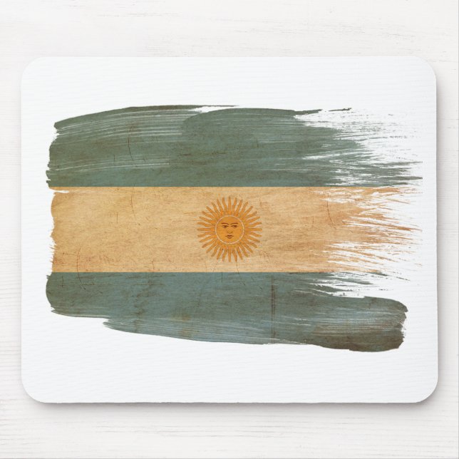 Argentina flagga Mousepads Musmatta (Framsidan)