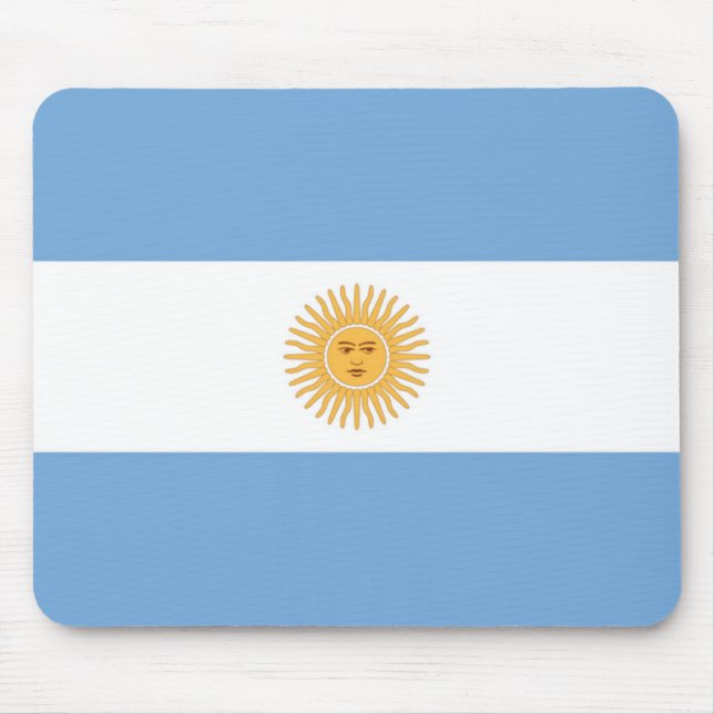 Argentina Flagga Musmatta (Framsidan)