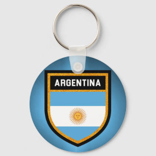 Argentina-Flagga Nyckelring