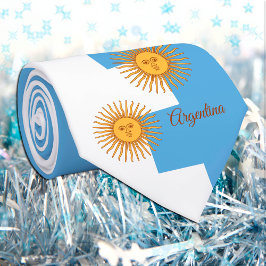 Argentina Flagga och Argentina Sol business/sport Slips