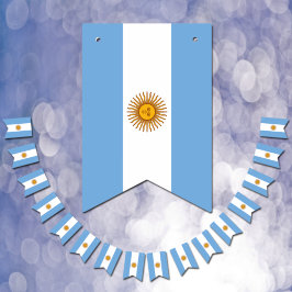 Argentina Flagga och Party Argentina Banners/Bröll