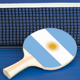 Argentina flagga pingisracket