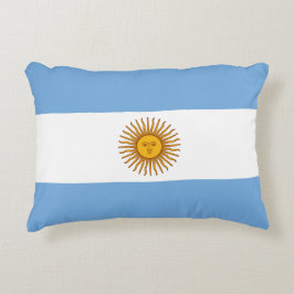Argentina flagga prydnadskudde