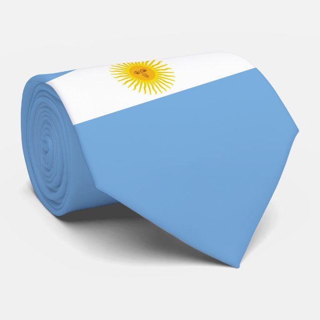 Argentina flagga slips (Rullad)