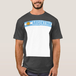 Argentina flagga t shirt