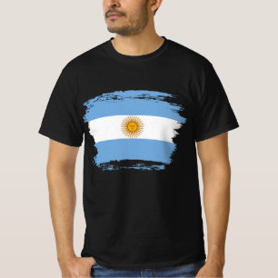 Argentina flagga t shirt