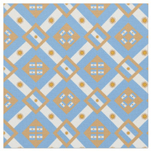 Argentina Flagga & Trendig Argentina Fabric mode G Tyg