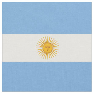 Argentina flagga tyg